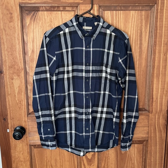 Burberry Brit Classic House Checkered Button Down Shirt.Men’s Size:M.Preppy,Fall - Picture 1 of 9